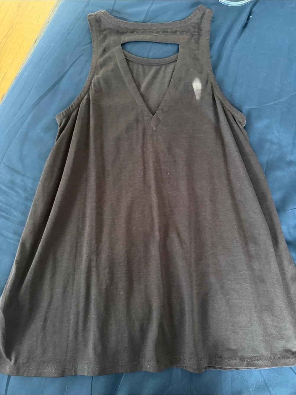 Chaser Black Tank Top with White AC/DC Logo